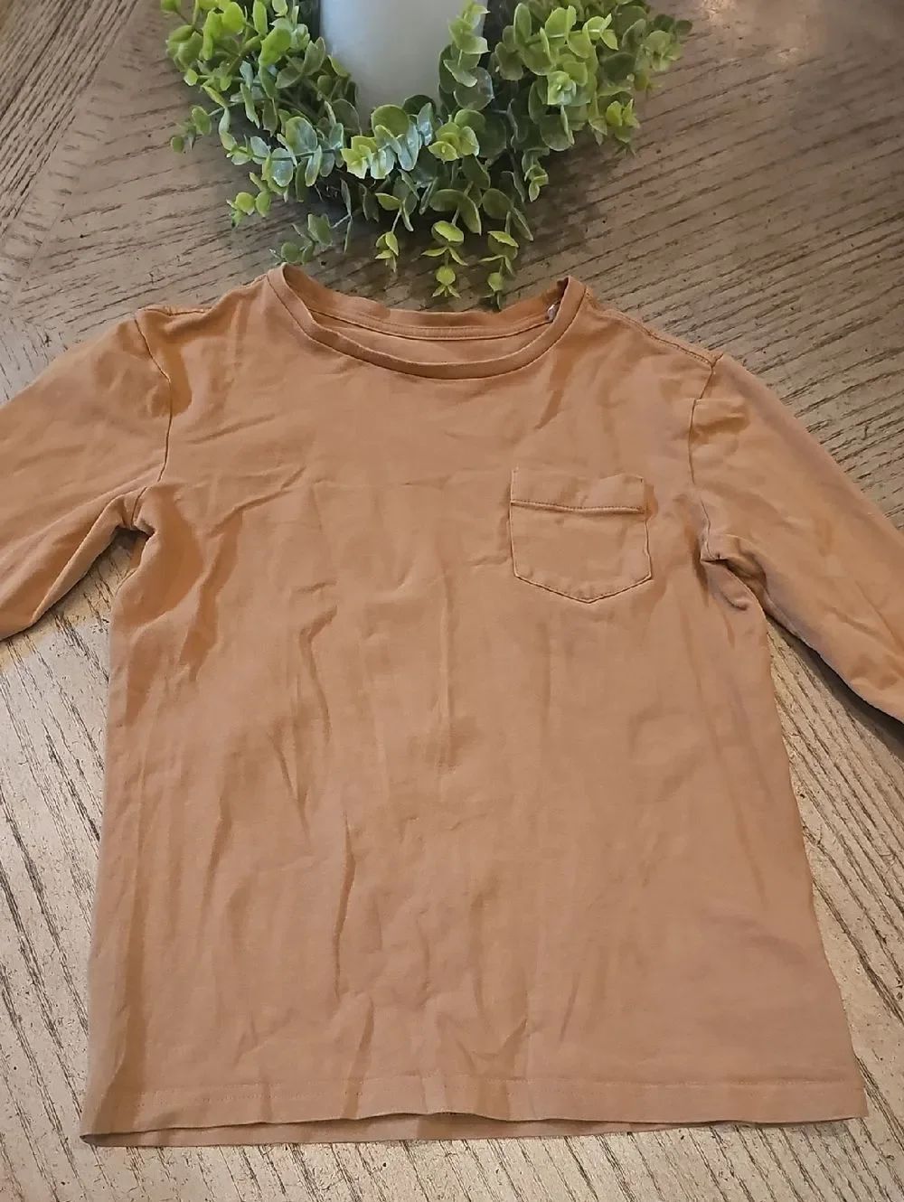 Light Brown Long Sleeve Shirt Size 7/8 Tommy Bahama